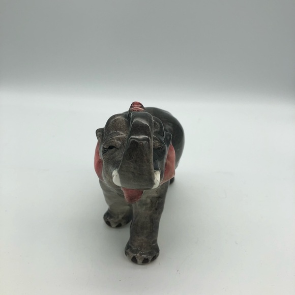 RARE Vintage Hand Decorated Shafford Elephant #5037 - Picture 2 of 4